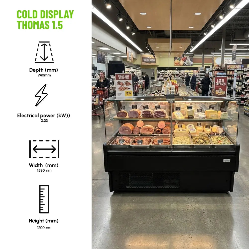 Cold Display Thomas 1.5 Built for Growing Shops