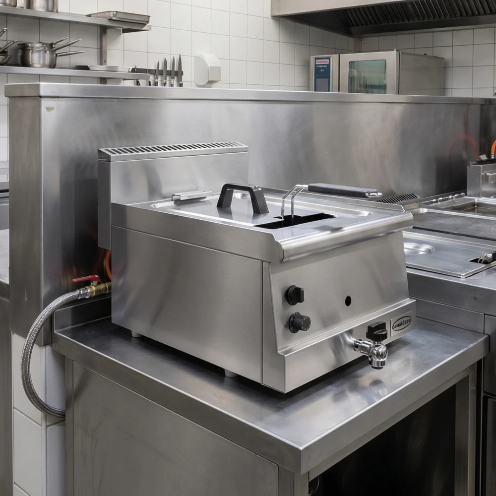 BASE 600 Countertop Gas Fryer 8L