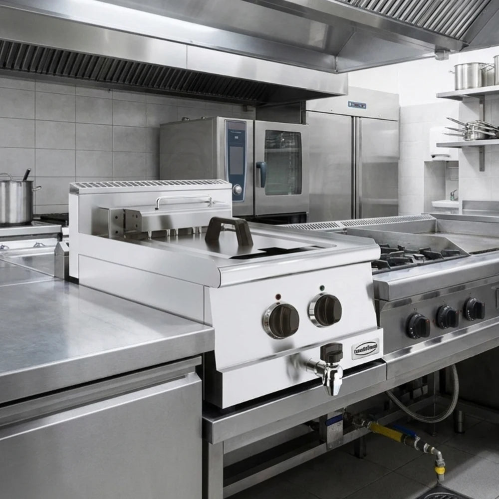 BASE 600 Countertop Electric Fryer 10L Tank