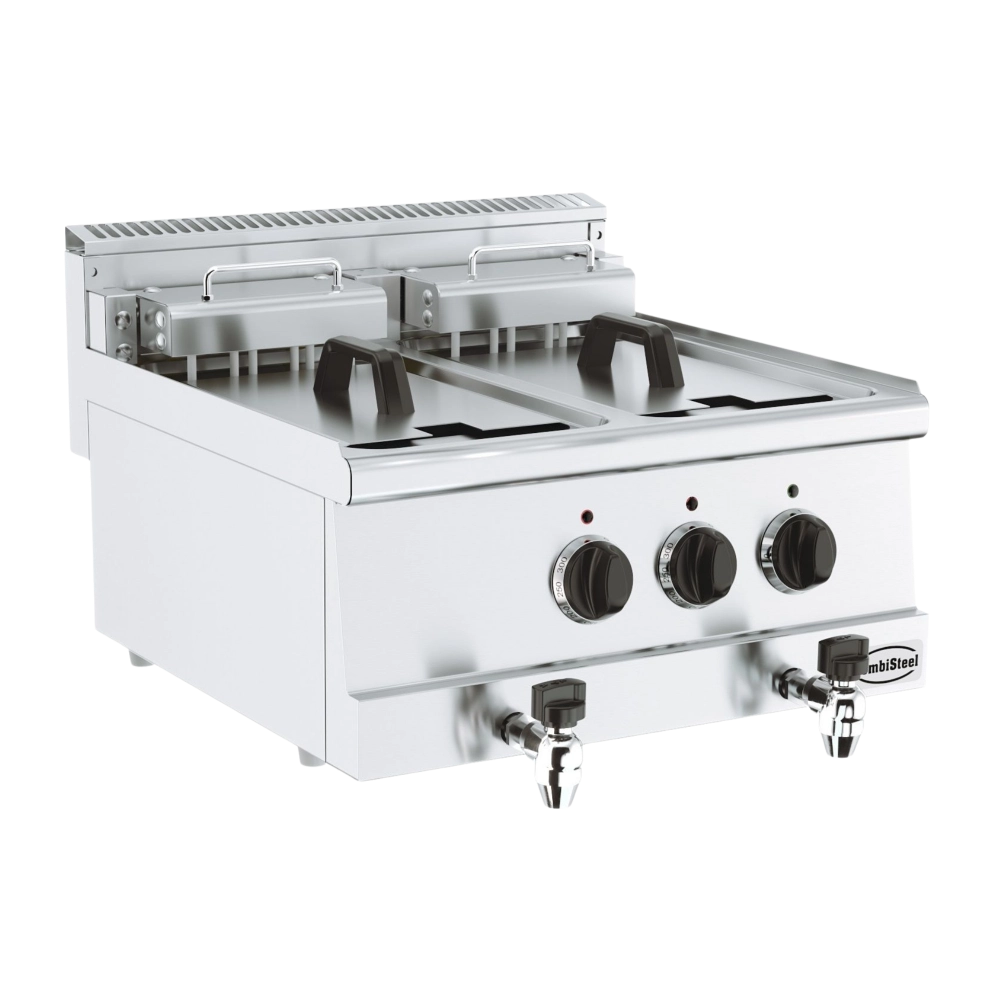 BASE 600 Twin Electric Fryer 2x10L