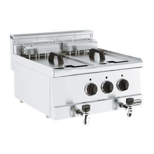 BASE 600 Twin Electric Fryer 2x10L