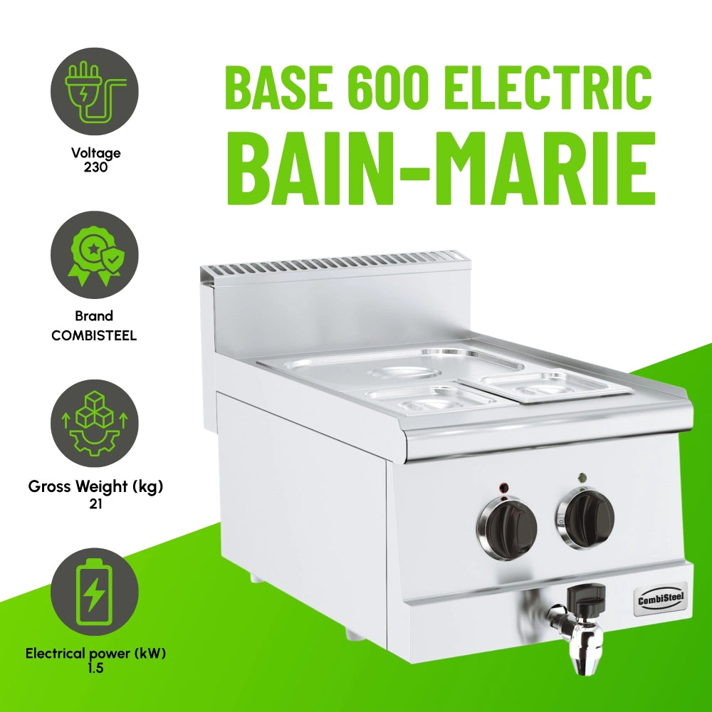 Base 600 Electric Bain-Marie Tabletop