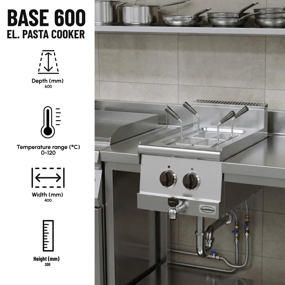 Base 600 Electric Pasta Cooker