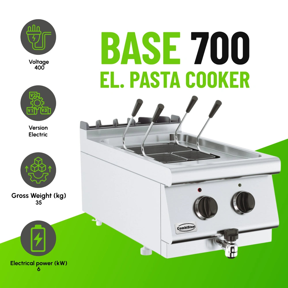 Base 700 Electric Pasta Cooker Tabletop