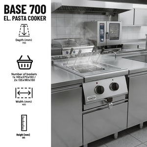 Base 700 Electric Pasta Cooker Tabletop