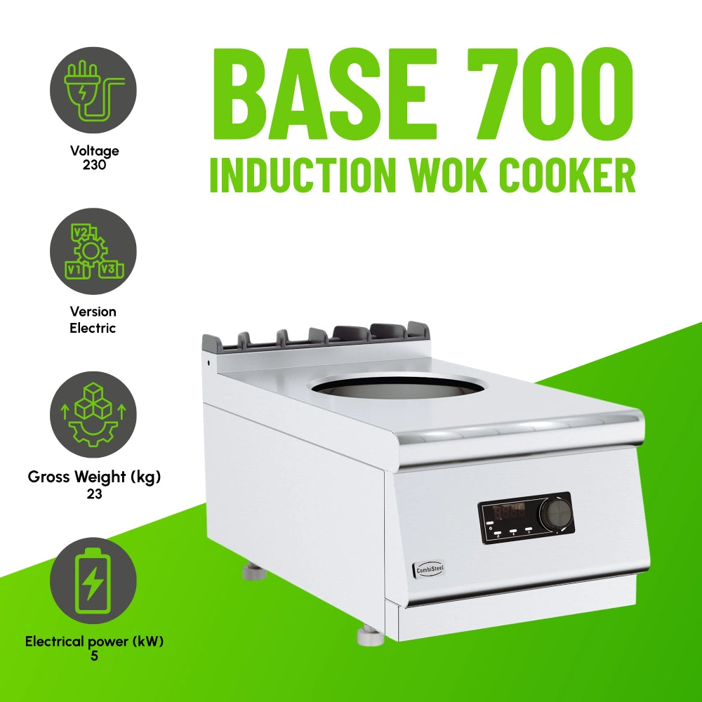 Base 700 Induction Wok Cooker
