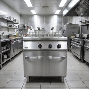 BASE 700 Electric Fryer 2x10L Twin