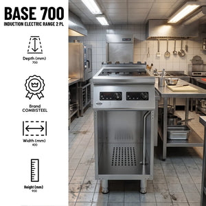 Base 700 Induction Range 2 PL Freestanding