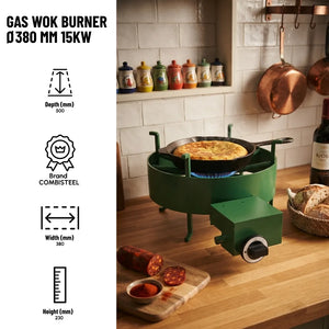 Gas Wok Burner 350mm 11kW