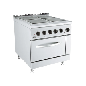 Base 900 Electric 4-Plate Range Oven