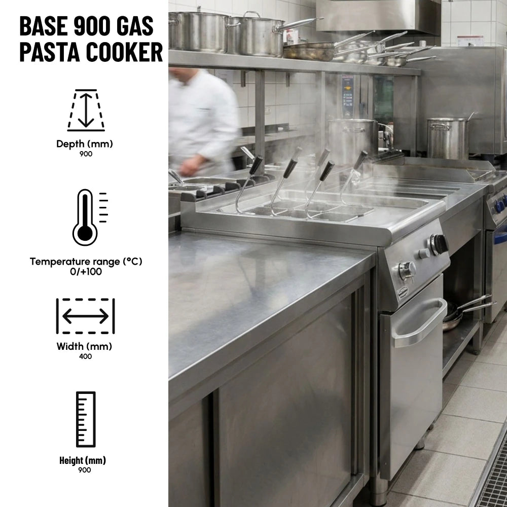 Base 900 Gas Pasta Cooker