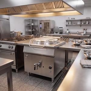 Base 900 Gas Boiling Pan 150L Direct Heat