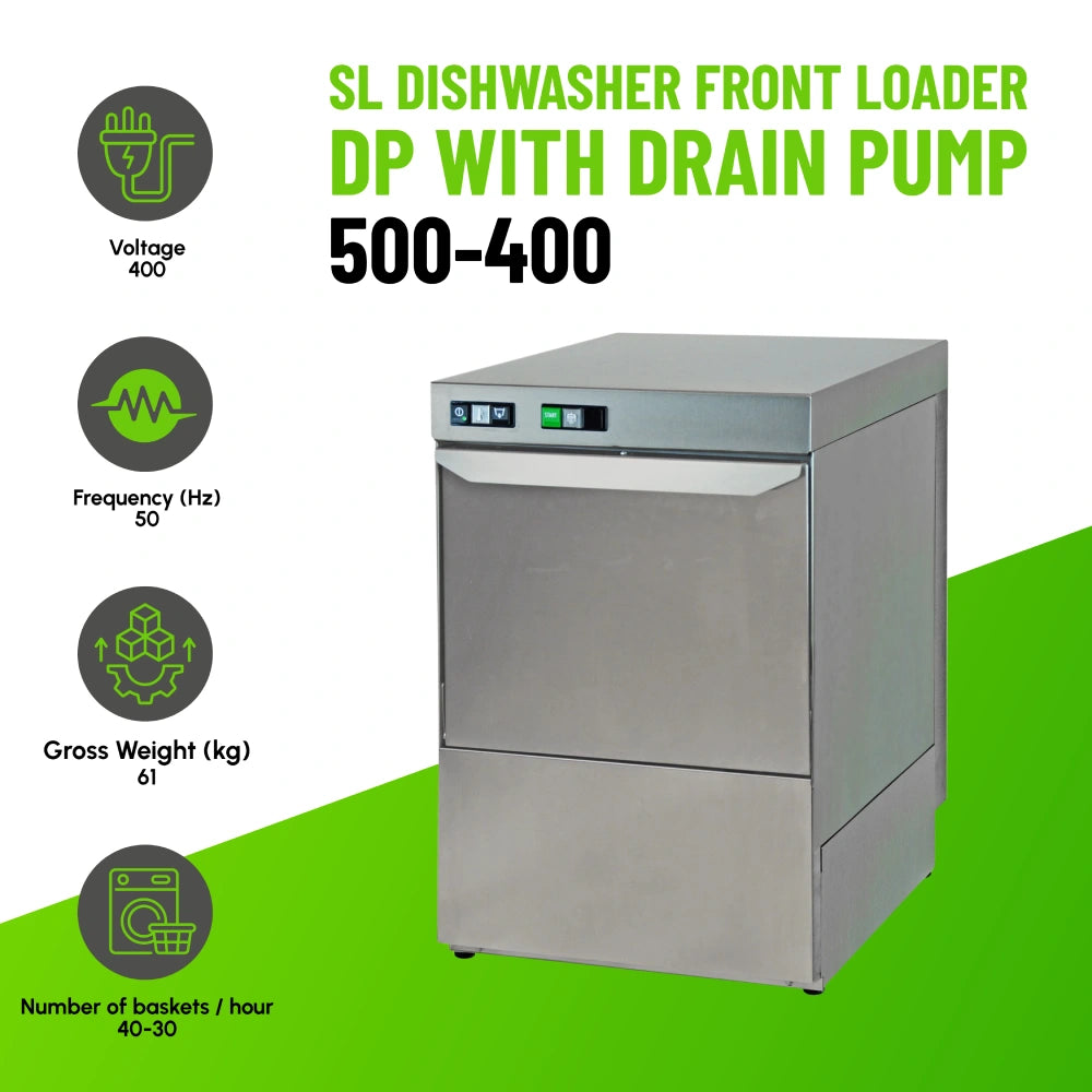 SL Frontloader Dishwasher 500-400 DP DDE