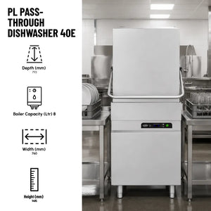 PL Pass-Through Dishwasher 40E