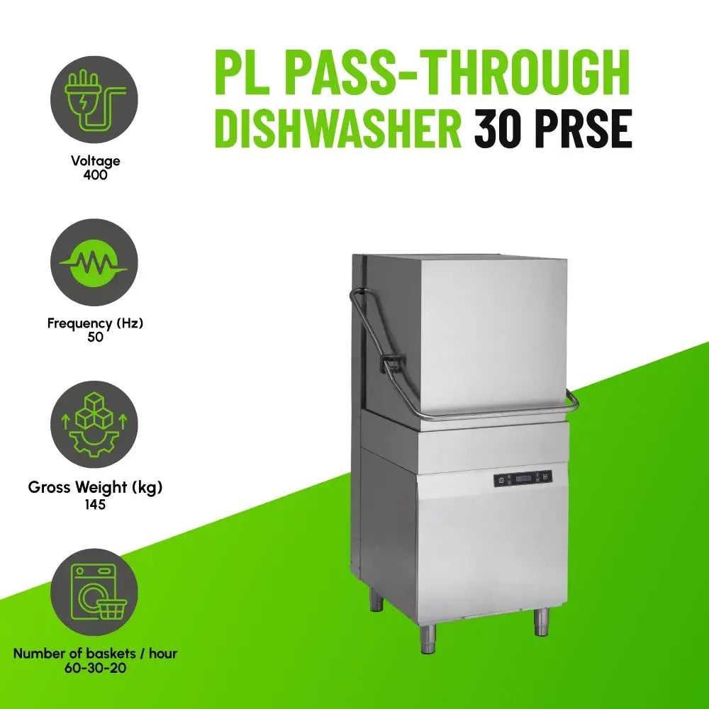 PL Pass-Through Dishwasher 30 PRSE