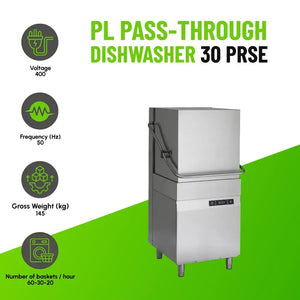 PL Pass-Through Dishwasher 30 PRSE