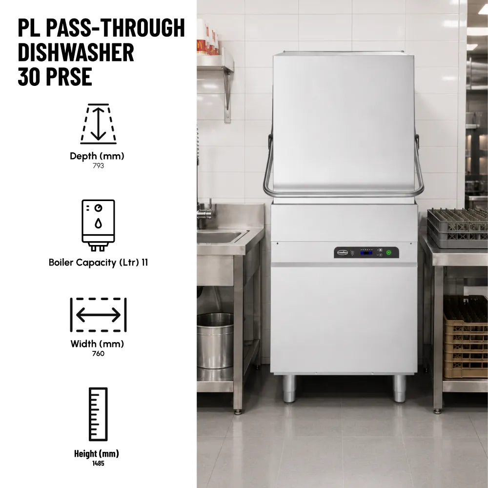 PL Pass-Through Dishwasher 30 PRSE