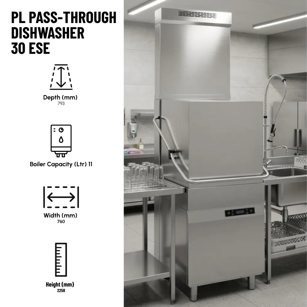 PL Pass-Through Dishwasher 30 ESE