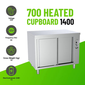 700 Heated Cupboard 1800