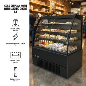 Cold Display Noah with Sliding Doors 1.3