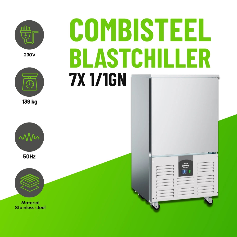 Stainless-Steel Blast Chiller 7x 1/1 GN