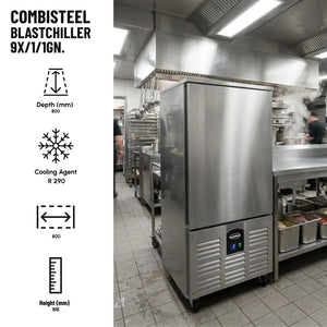 Stainless-Steel Blast Chiller 9x 1/1 GN