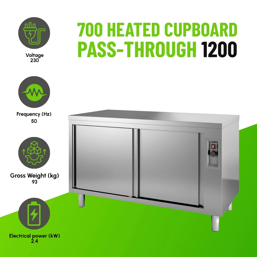 700 Heated Pass-Through Cupboard 2000