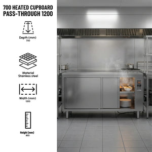 700 Heated Pass-Through Cupboard 2000