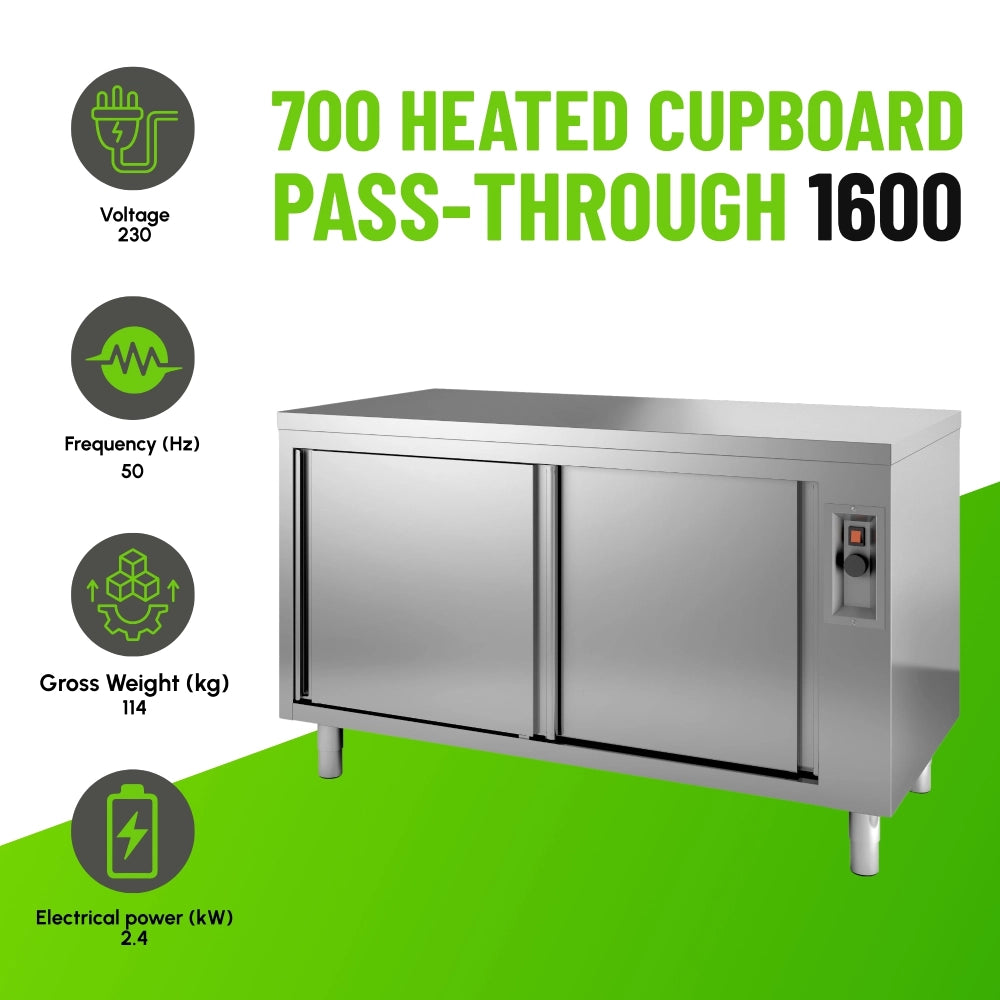 700 Heated Pass-Through Cupboard 1600