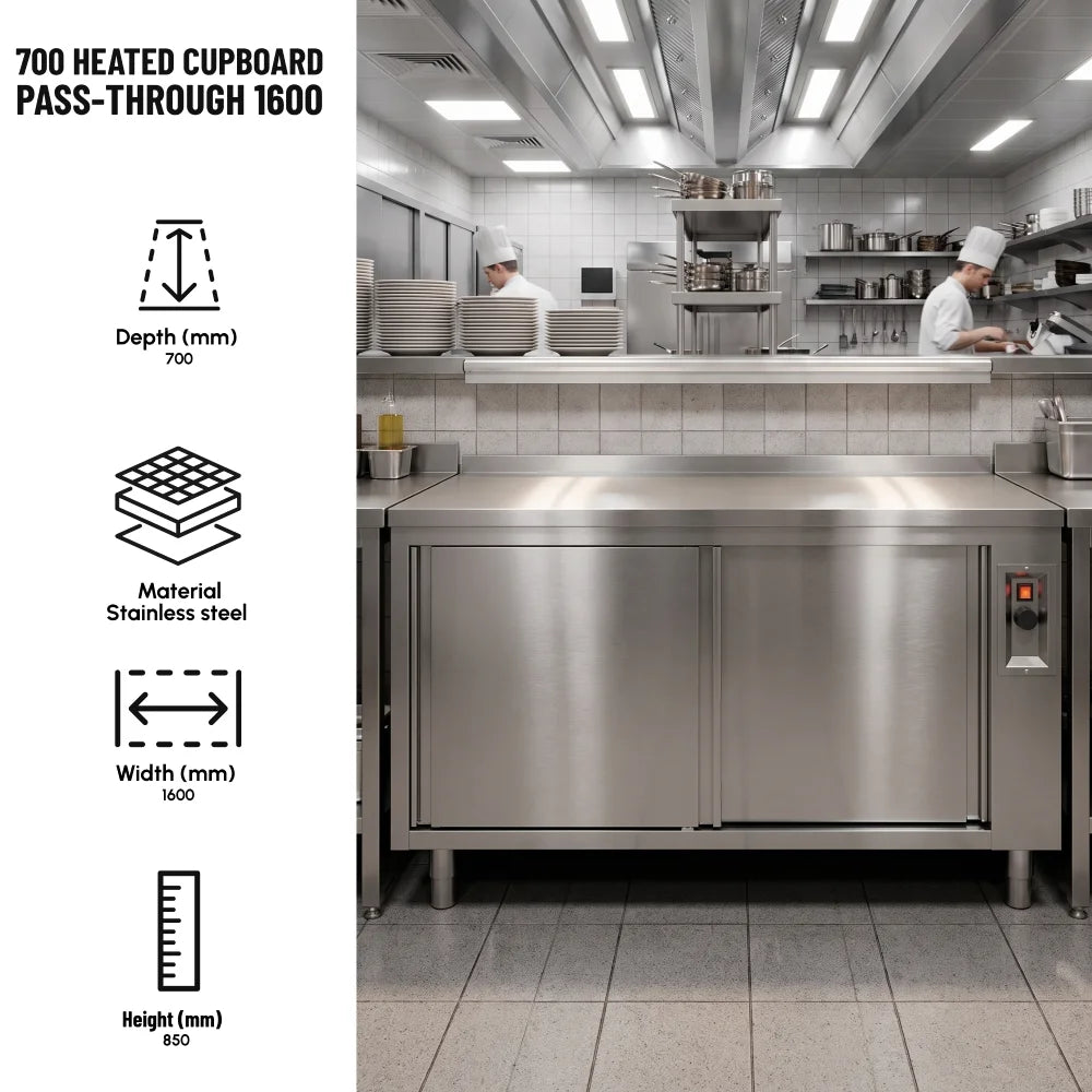 700 Heated Pass-Through Cupboard 1600