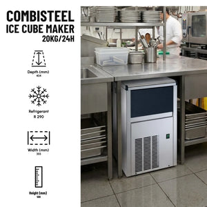 Ice Cube Maker 20kg/24h Air-Cooled