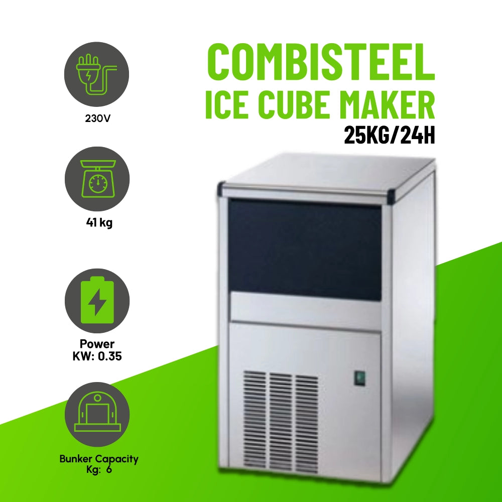 Ice Cube Maker 25kg/24h Air-Cooled