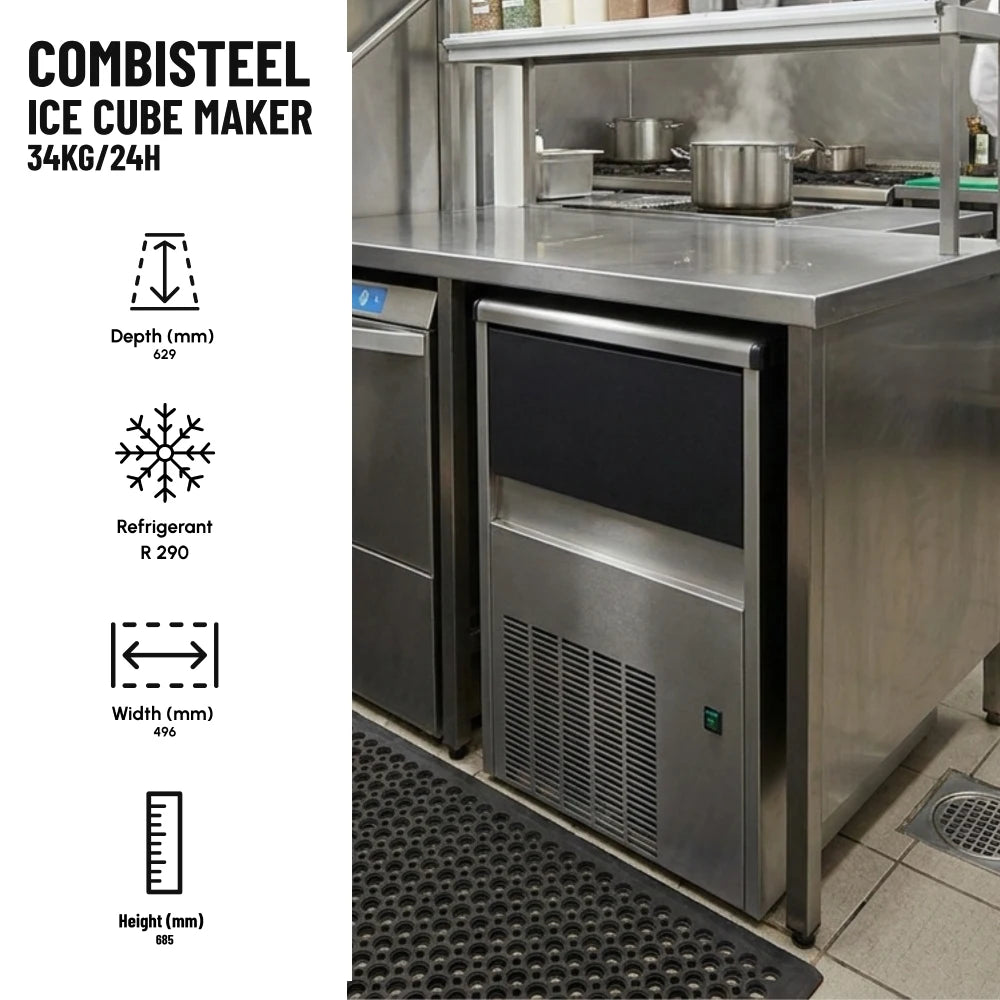 Ice Cube Maker 34kg/24h