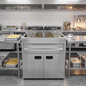 Electric Fryer 2x9L, Twin Tank