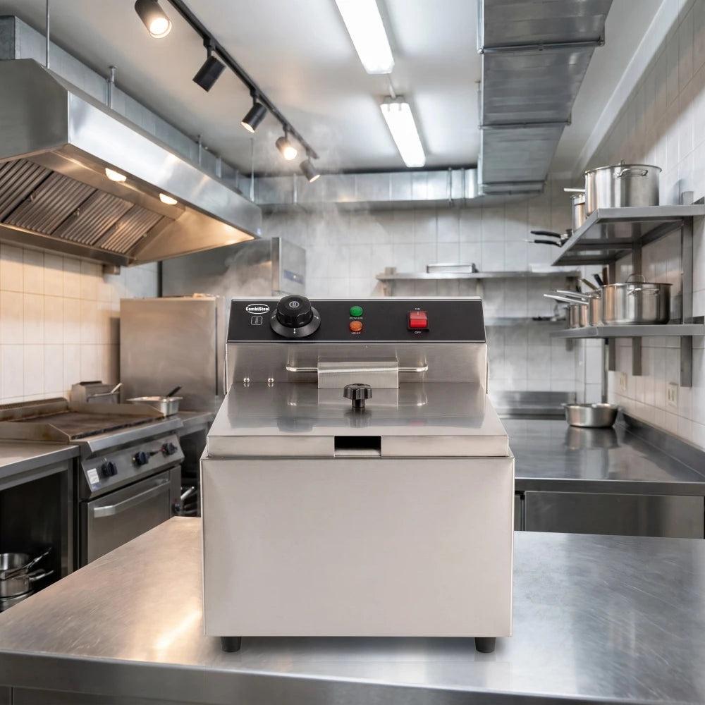 Electric Counter Fryer 1x6L 3kW