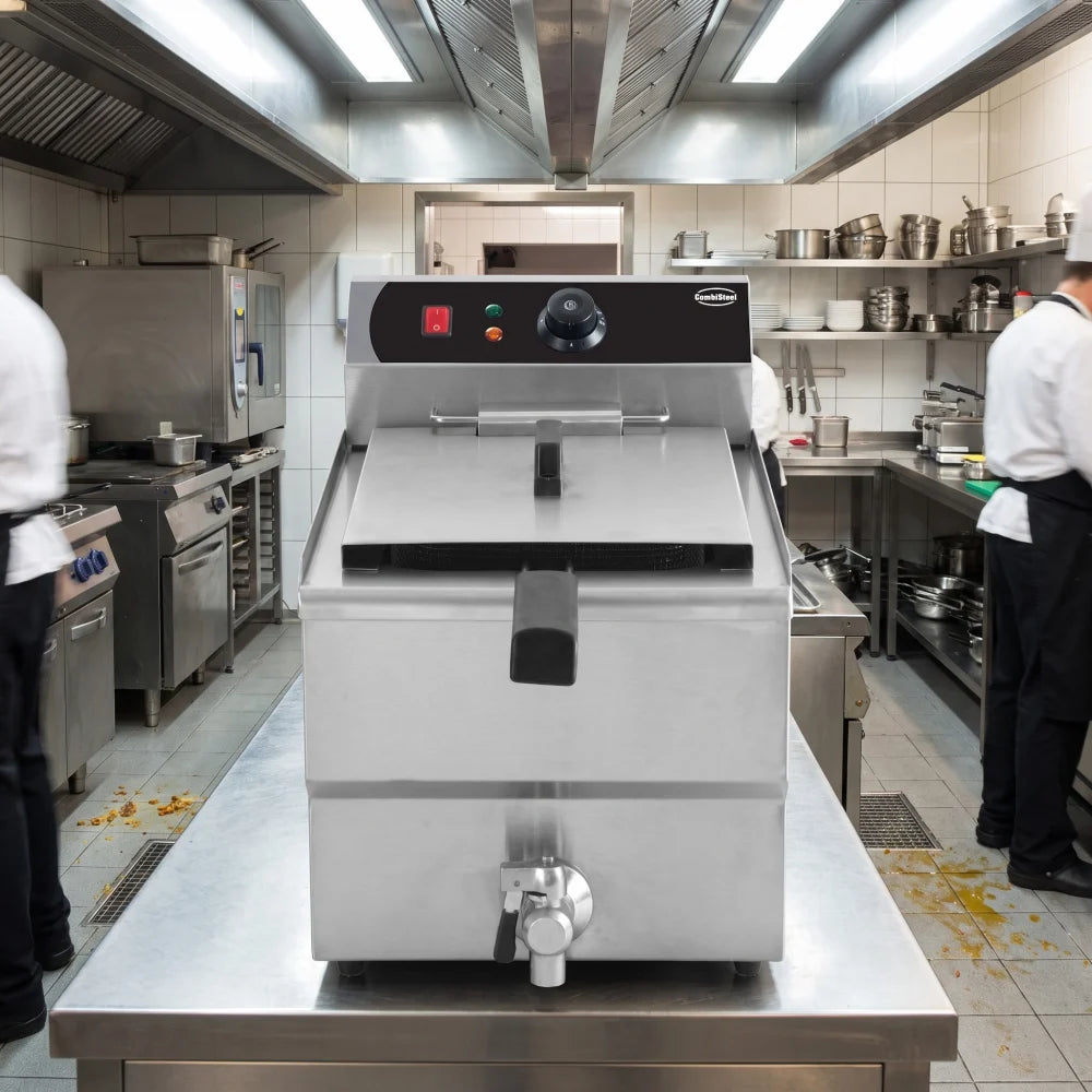 Electric Counter Fryer 1x10L Single Tank
