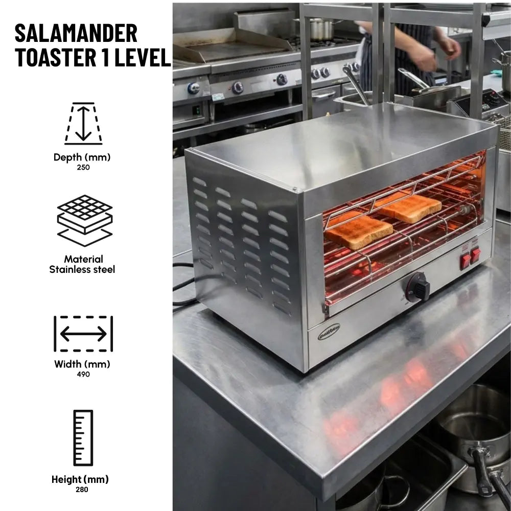 SALAMANDER TOASTER 1 LEVEL