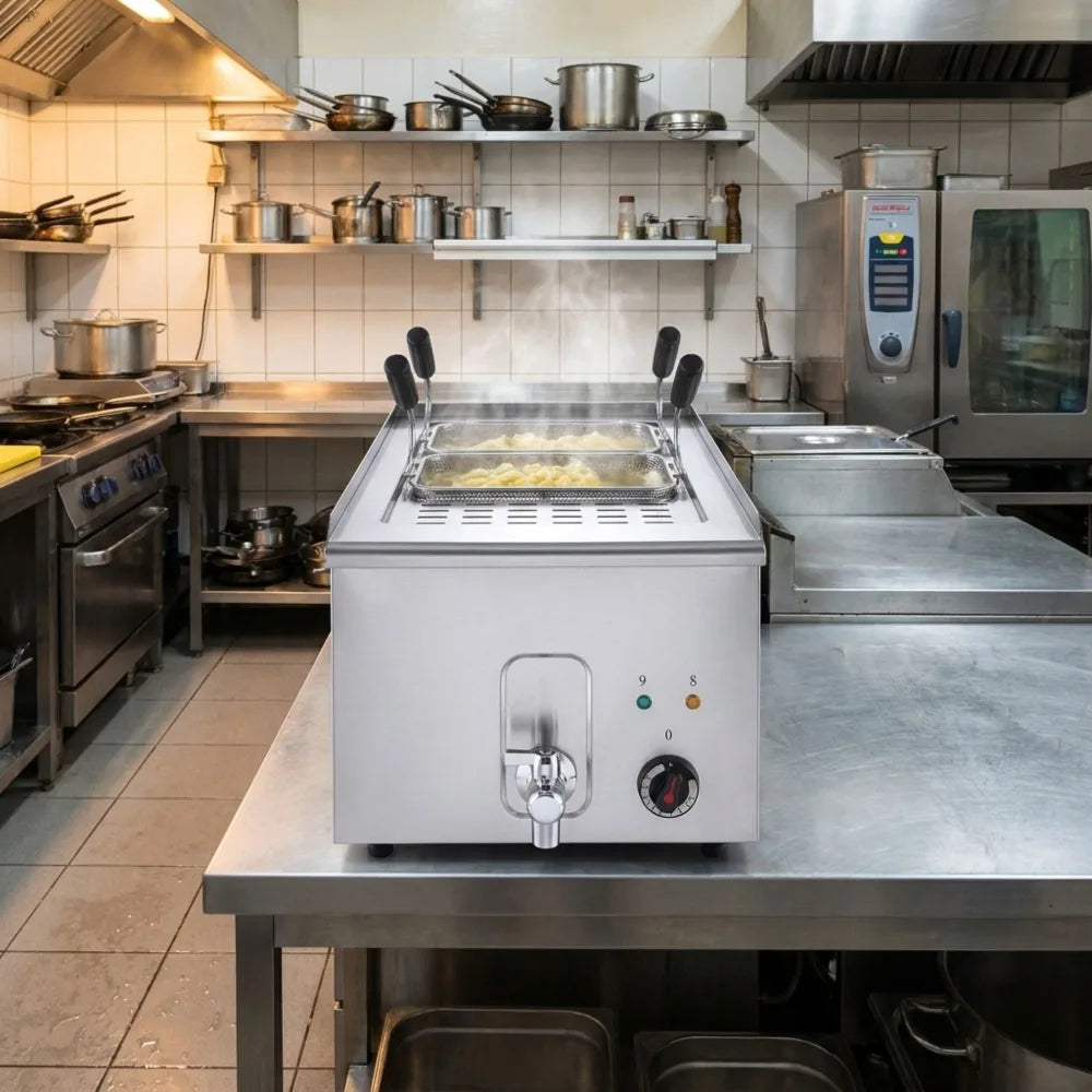 Tabletop Electric Pasta Cooker 23L