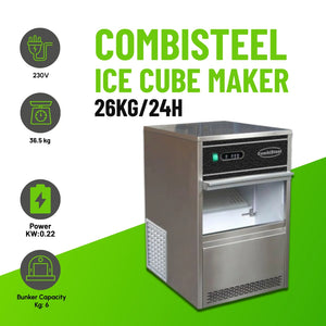 Ice Cube Maker 26kg/24h