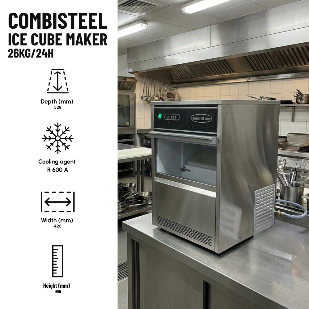 Ice Cube Maker 26kg/24h
