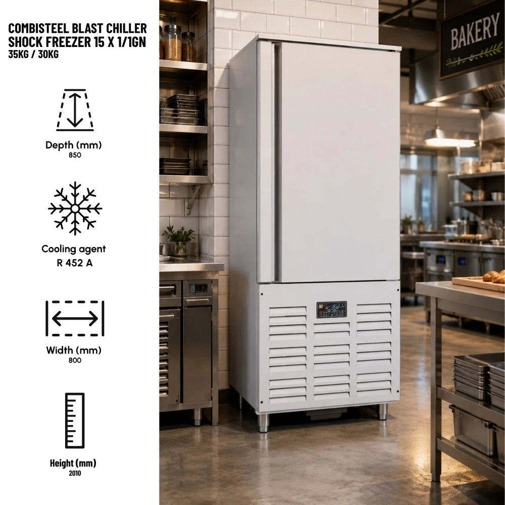 Blast Chiller 15x 1/1GN