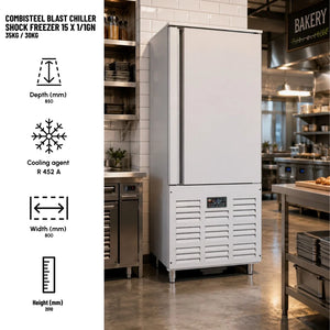 Blast Chiller 15x 1/1GN