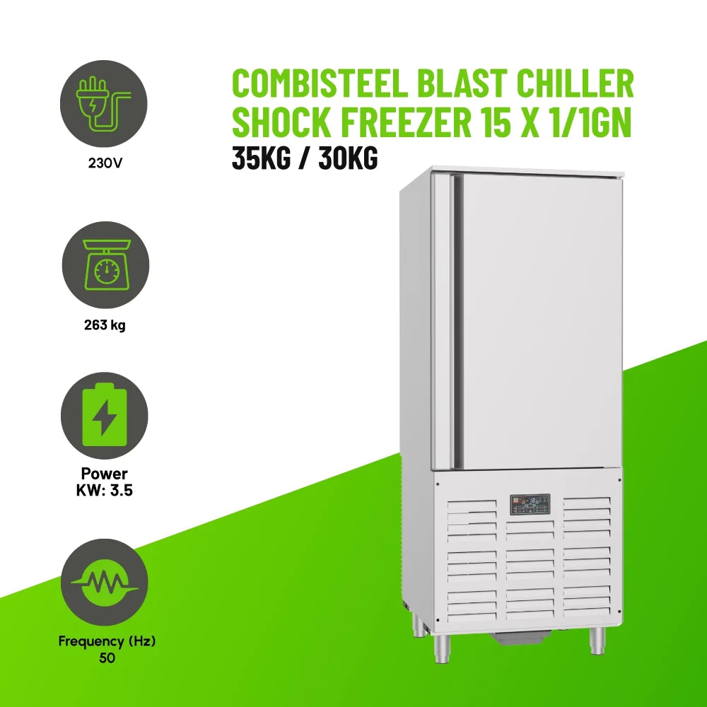 Blast Chiller 15x 1/1GN