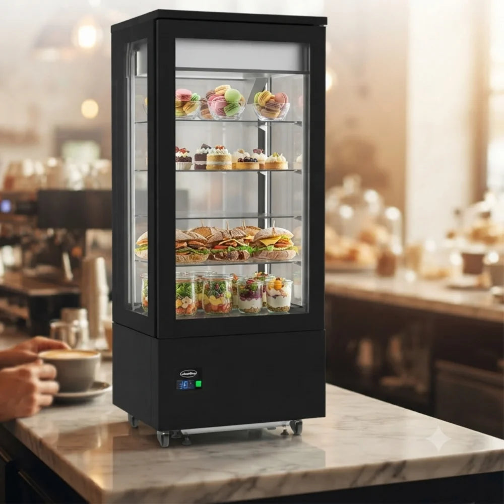 Refrigerated Dessert Show Display