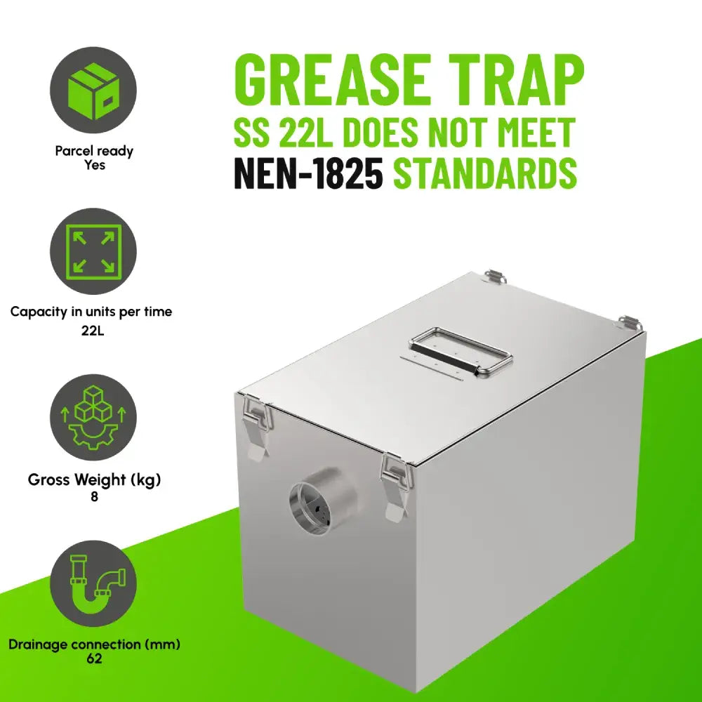 GREASE TRAP SS 22L