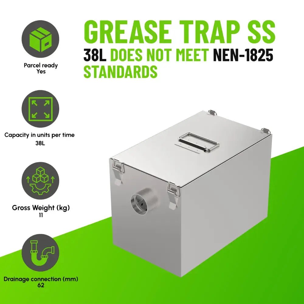GREASE TRAP SS 38L