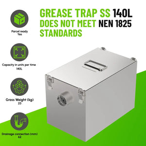 GREASE TRAP SS 140L