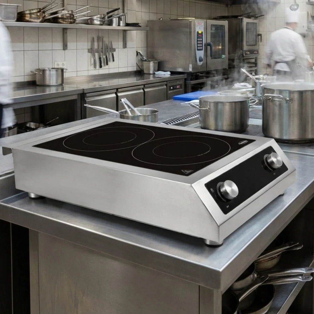 Countertop Induction Cooking Top 2 Hobs