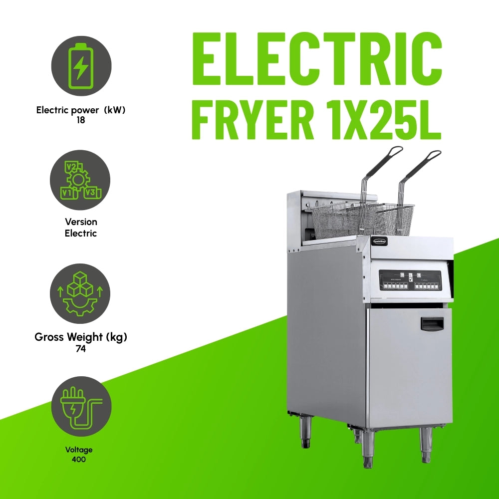 Electric Fryer 1x 25L