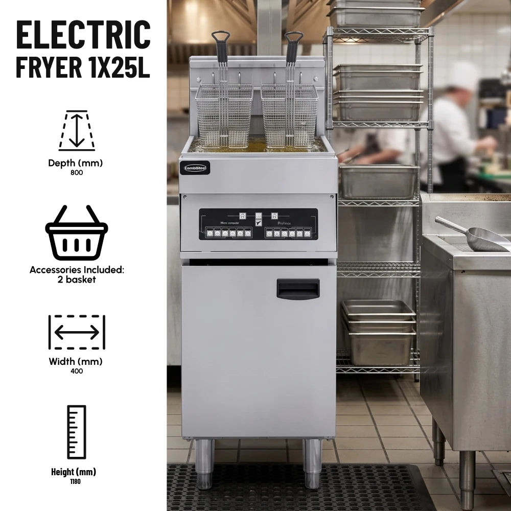 Electric Fryer 1x 25L